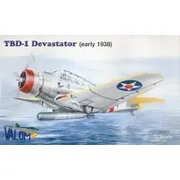 1/72 Scale Model Kit (1/72 TBD-1 Devastator early 1938 [72011])
