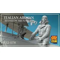 1/32 Scale Model Kit (WW.I イタリア空軍 ニューポールパイロット 2 (プラモデル))