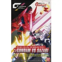 Gundam Models - SD GUNDAM / MSN-04 Sazabi & RX-93 νGundam