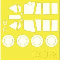 1/72 Scale Model Kit - Fighter aircraft model kits / Curtiss P-40 Warhawk