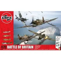 1/72 Scale Model Kit - Fighter aircraft model kits / Supermarine Spitfire & Heinkel & Hawker Hurricane & Heinkel He 111