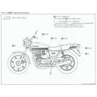 1/12 KAWASAKI KZ400E Z400FX '81 Model Kit