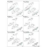 1/700 Scale Model Kit - Self-propelled artillery