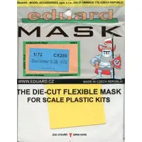 1/72 Scale Model Kit (1/72 Buccaneer S.2B MASK -ブラックバーン バッカニア S.2B 対応マスキングシート- [CX280])