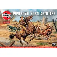 1/76 Scale Model Kit (1/76 WW.I イギリス軍 騎馬砲兵 「AIRFIX VINTAGE CLASSICS」 [AIRA00731V])