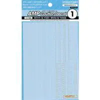 1/144 Scale Model Kit - Caution Decals