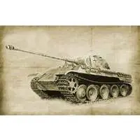 1/35 Scale Model Kit - Tank