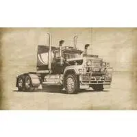 1/24 Scale Model Kit (ブラックサンダー オーストラリアン トラック (プラモデル))