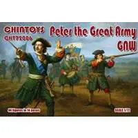 1/72 Scale Model Kit (大北方戦争：ロシア皇帝 ピョートル1世軍 (44体/14ポーズ) (プラモデル))