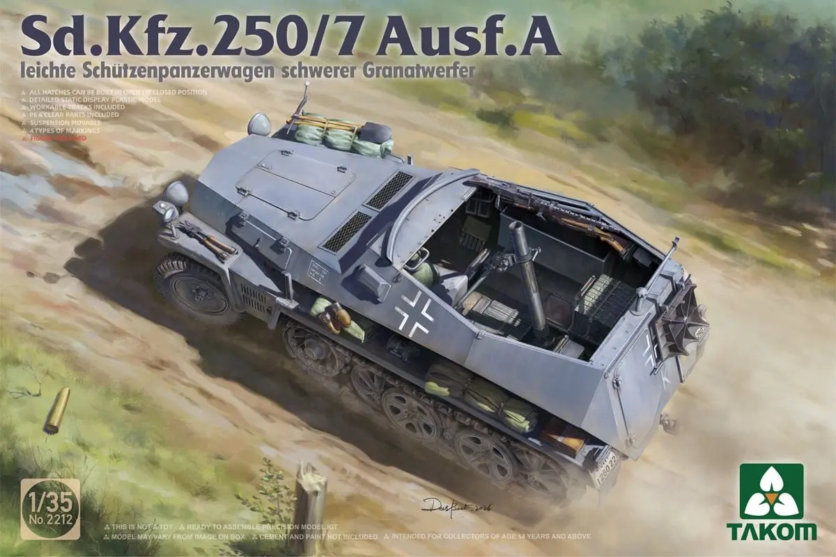1/35 Scale Model Kit - Half-track / Sd.Kfz. 2 Kettenkrad