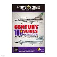 1/144 Scale Model Kit - Fighter aircraft model kits / Republic F-105 Thunderchief & Convair F-106 Delta Dart & North American F-100 Super Sabre