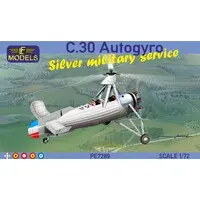 1/72 Scale Model Kit (シエルバ C.30 オートジャイロ `銀翼軍用機` (プラモデル))