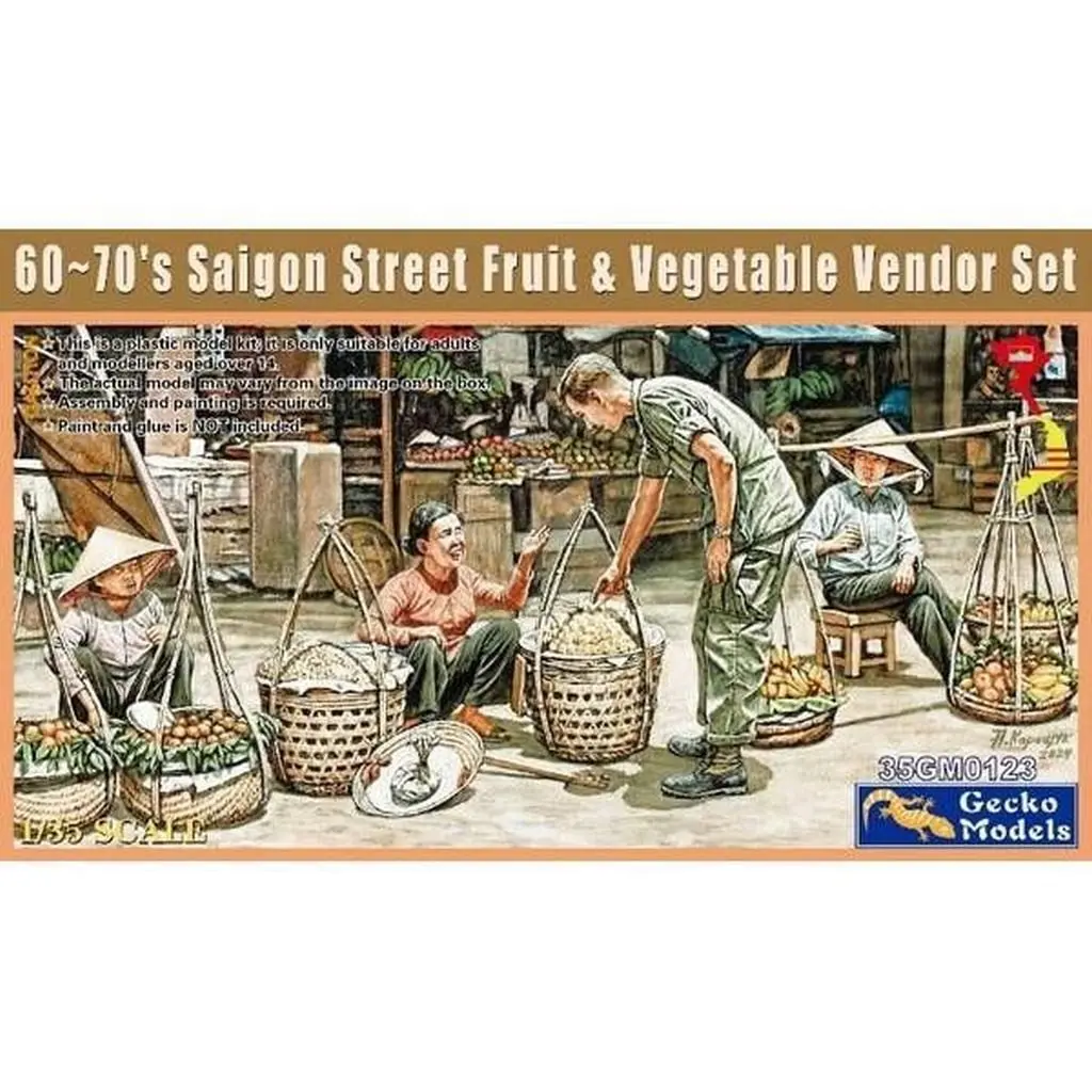 1/35 Scale Model Kit - People/Animals