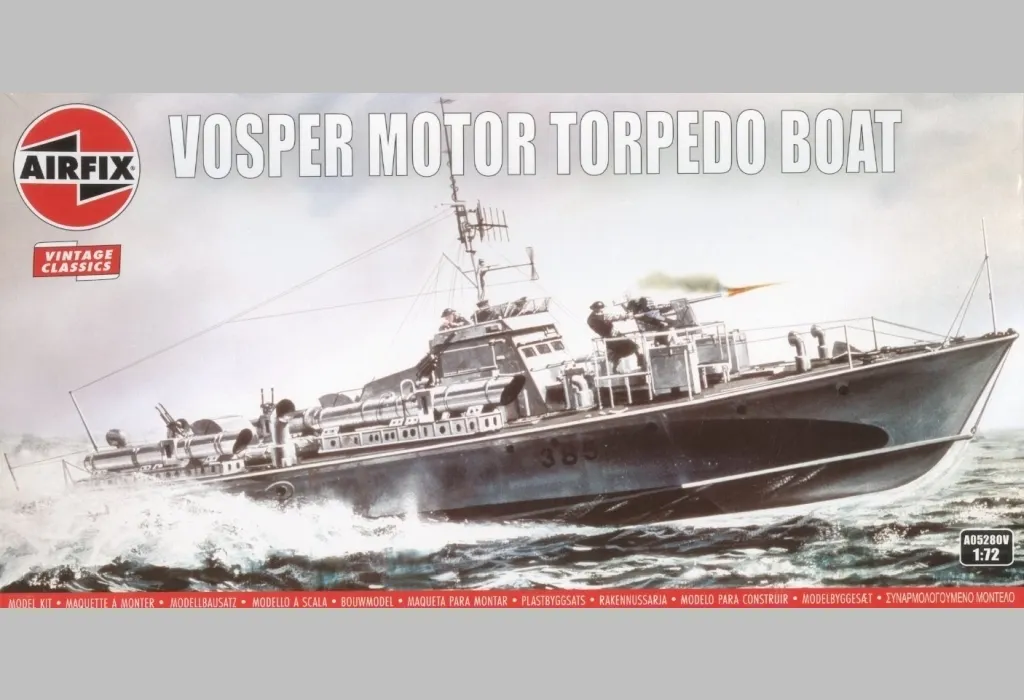 1/72 Scale Model Kit - Torpedo Boat