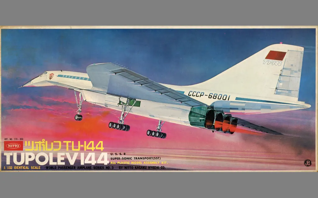 Plastic Model Kit - Airliner / Tupolev Tu-144