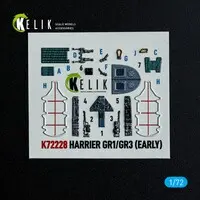 1/72 Scale Model Kit - Detail-Up Parts / Hawker Siddeley Harrier