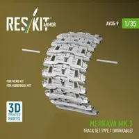 1/35 Scale Model Kit - Detail-Up Parts / Merkava