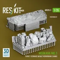 1/35 Scale Model Kit - Detail-Up Parts / Merkava