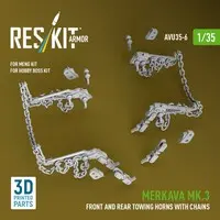 1/35 Scale Model Kit - Detail-Up Parts / Merkava