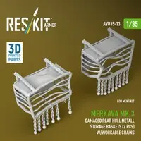 1/35 Scale Model Kit - Detail-Up Parts / Merkava