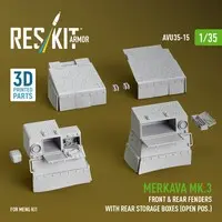 1/35 Scale Model Kit - Detail-Up Parts / Merkava