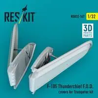 1/32 Scale Model Kit - Detail-Up Parts / Republic F-105 Thunderchief