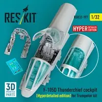 1/32 Scale Model Kit - Detail-Up Parts / Republic F-105 Thunderchief