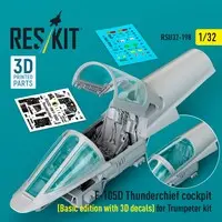 1/32 Scale Model Kit - Detail-Up Parts / Republic F-105 Thunderchief