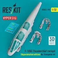 1/32 Scale Model Kit - Detail-Up Parts / Republic F-105 Thunderchief