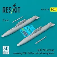 1/32 Scale Model Kit - Detail-Up Parts / Mikoyan MiG-29
