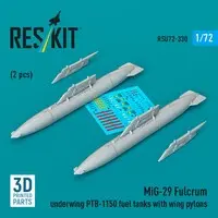 1/72 Scale Model Kit - Detail-Up Parts / Mikoyan MiG-29