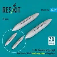 1/72 Scale Model Kit - Detail-Up Parts / F-14