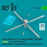 1/35 Scale Model Kit - Detail-Up Parts / AH-64 Apache
