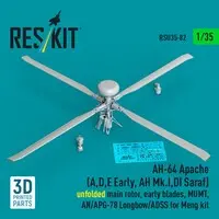 1/35 Scale Model Kit - Detail-Up Parts / AH-64 Apache