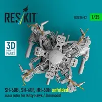 1/35 Scale Model Kit - Detail-Up Parts / SH-60B Seahawk