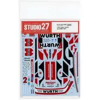 1/24 Scale Model Kit (1/24 Capri Turbo #2 DRM 1981 デカール [ST27-DC1265])