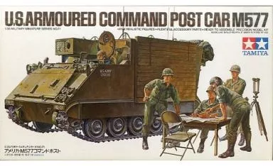 1/35 SCALE U.S. ARMOURED COMMAND POST CAR M577 Model Kit