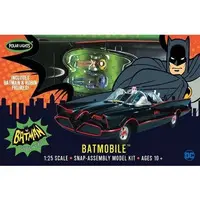 Plastic Model Kit - BATMAN / Batmobile & Batman