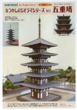 Miniature Art Kit - 1/150 Scale Model Kit - Natsukashi no Diorama