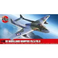 1/48 Scale Model Kit (1/48 デハビラント ヴァンパイア FB.5/FB.9 [A06108])
