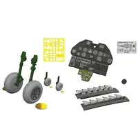1/48 Scale Model Kit - Detail-Up Parts / Curtiss P-40 Warhawk
