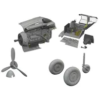 1/72 Scale Model Kit - Detail-Up Parts / Messerschmitt Bf 109