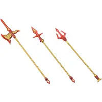 M.S.G Modeling Support Goods - VIRTUOUS STYLE11 POLE WEAPON SET FLAMERITE Ver. Model Kit