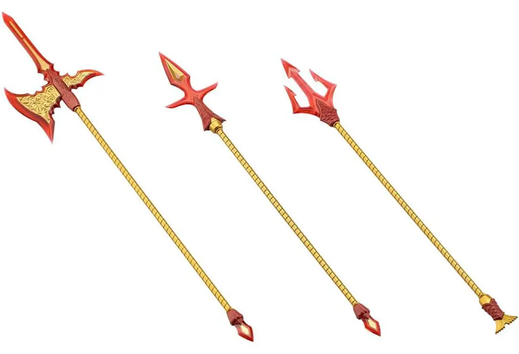 M.S.G Modeling Support Goods - VIRTUOUS STYLE11 POLE WEAPON SET FLAMERITE Ver. Model Kit