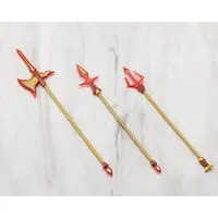 M.S.G Modeling Support Goods - VIRTUOUS STYLE11 POLE WEAPON SET FLAMERITE Ver. Model Kit