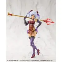 M.S.G Modeling Support Goods - VIRTUOUS STYLE11 POLE WEAPON SET FLAMERITE Ver. Model Kit