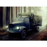 1/72 Scale Model Kit (独・ボルクワルトB3000軍用3トントラック (プラモデル))