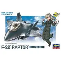 Plastic Model Kit - Egg Plane / F-22 Raptor