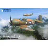 1/72 Scale Model Kit (1/72 CAC ブーメラン MK.I/II [SPHSH72539])
