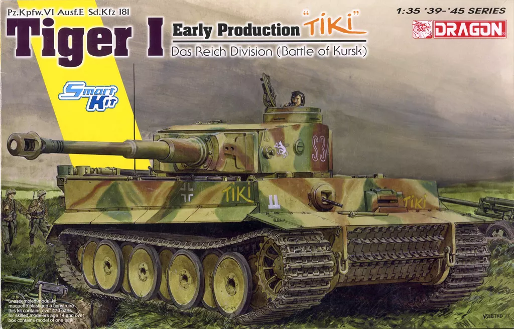 1/35 Scale Model Kit - Tank
